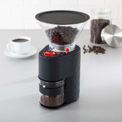 Bodum Bistro Electric Burr Coffee Grinder, Red