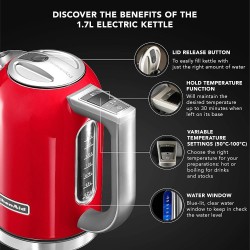 KitchenAid 1.7-Liter Electric Kettle with LED Display